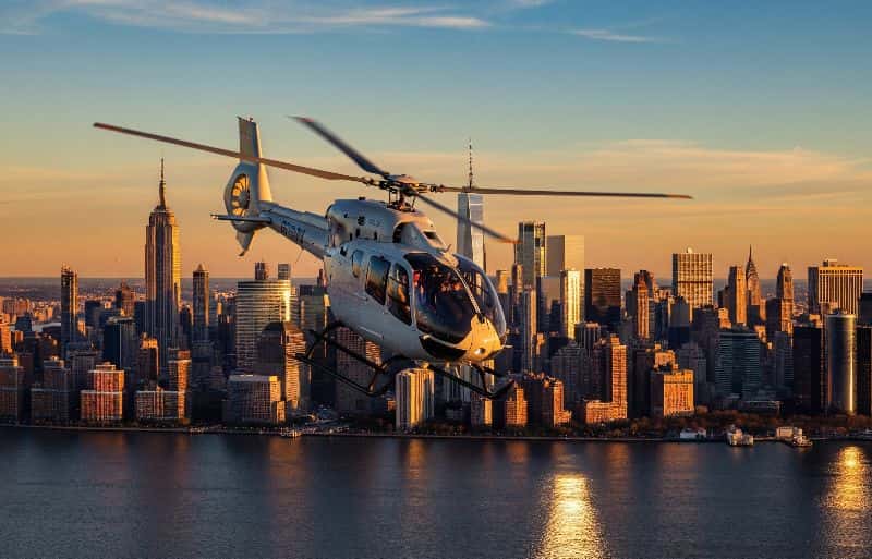 Paseos en helicóptero por el río Hudson