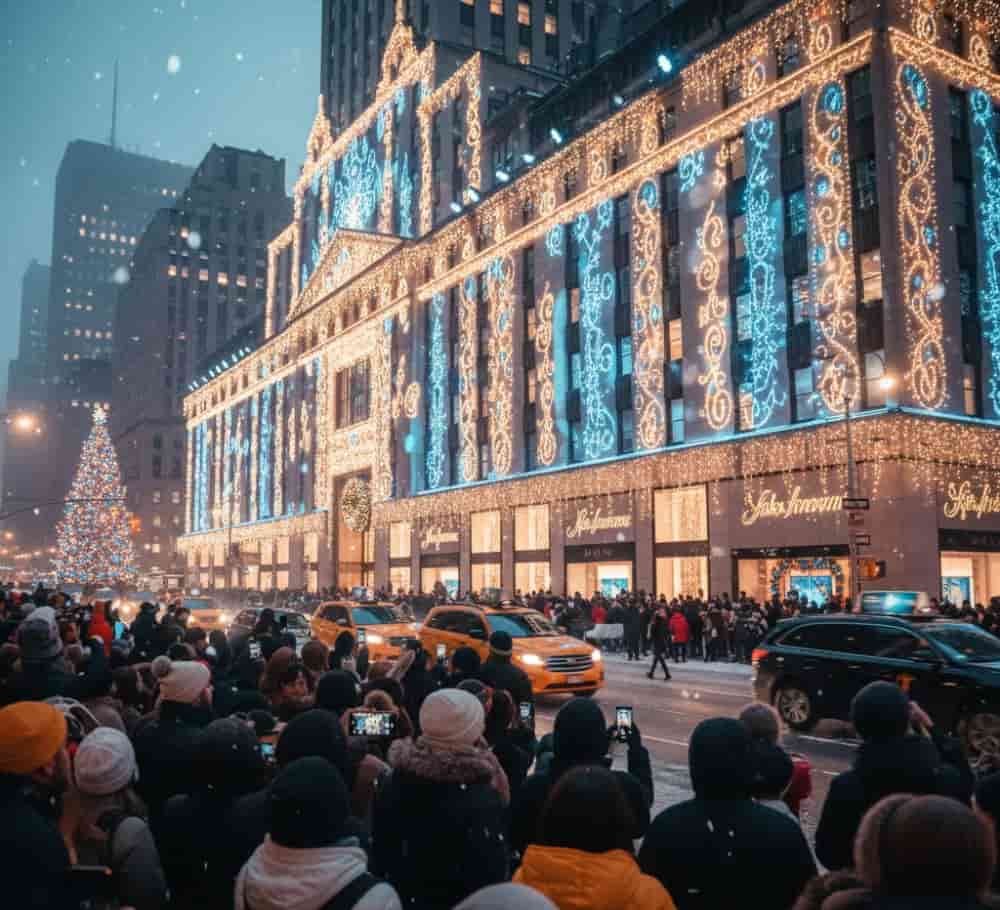 Por qué el show de Luces de Saks Fifth Avenue es el mejor de Nueva York esta Navidad 2025