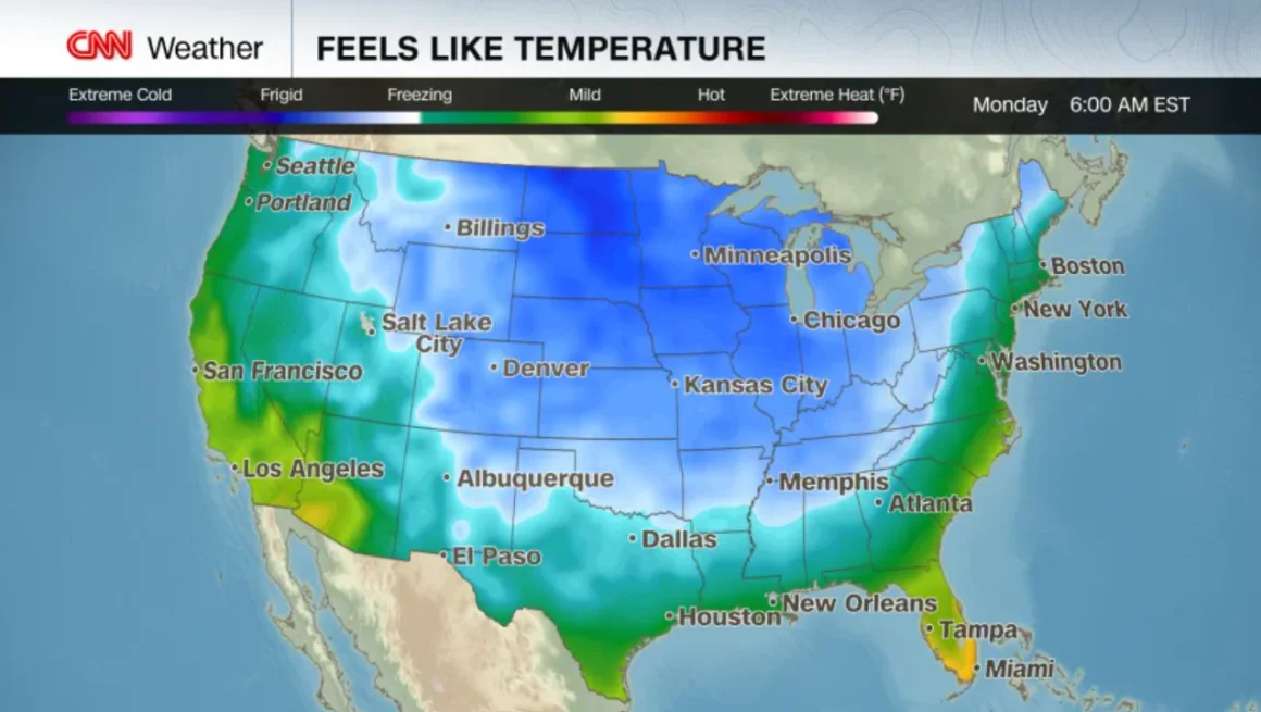 Clima en Nueva York, EEUU: Pronóstico del tiempo para este miércoles 12 de noviembre 2025 Foto: CNN