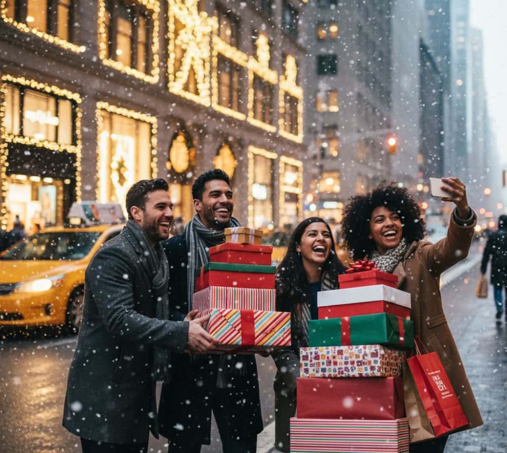 Relevamiento exclusivo sobre el costo de la ropa, electrónica y regalos en los malls y outlets de Nueva York antes de Navidad. Descubre los mejores descuentos y dónde encontrar talles.