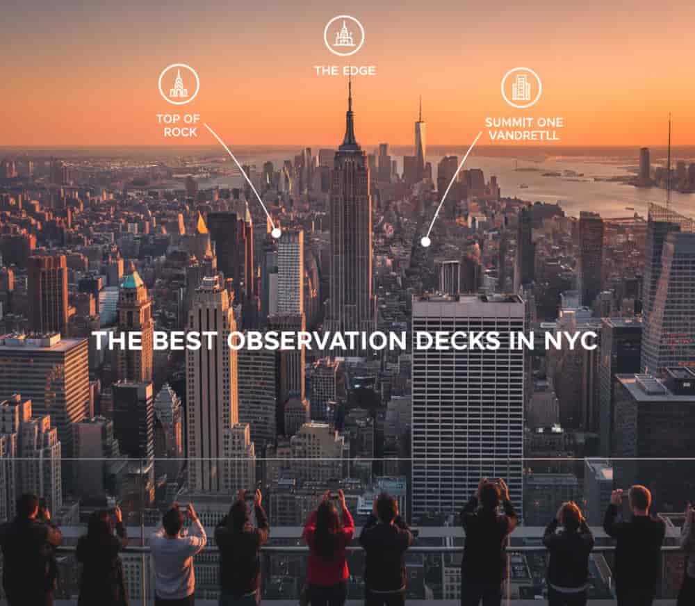 Los mejores miradores de Nueva York: Dónde ver el Skyline más allá del Empire State