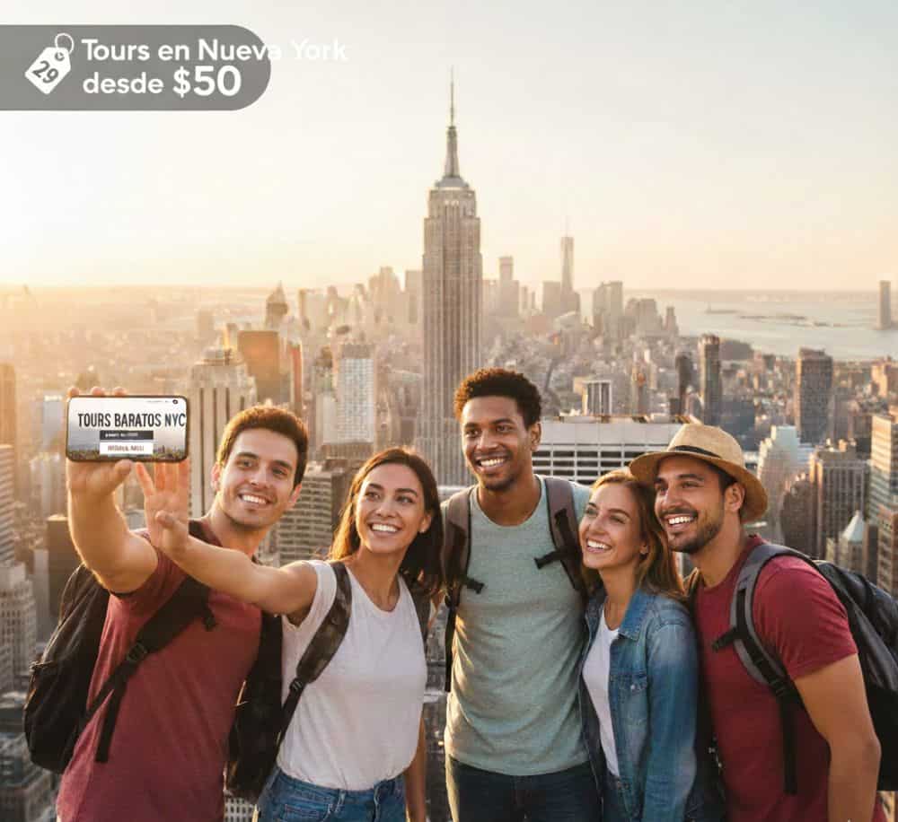 Excursiones en Nueva York Precios: Descubrí los tours guiados más baratos y reservá fácil hoy